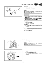 Preview for 184 page of Yamaha YZ250F(V) Owner'S Service Manual