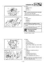 Preview for 290 page of Yamaha YZ250F(V) Owner'S Service Manual