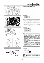 Preview for 364 page of Yamaha YZ250F(V) Owner'S Service Manual