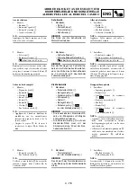 Preview for 411 page of Yamaha YZ250F(V) Owner'S Service Manual