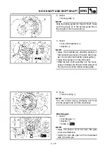 Preview for 412 page of Yamaha YZ250F(V) Owner'S Service Manual