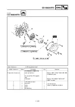 Preview for 414 page of Yamaha YZ250F(V) Owner'S Service Manual