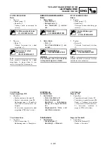 Preview for 417 page of Yamaha YZ250F(V) Owner'S Service Manual