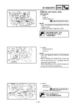 Preview for 418 page of Yamaha YZ250F(V) Owner'S Service Manual