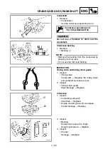 Preview for 440 page of Yamaha YZ250F(V) Owner'S Service Manual