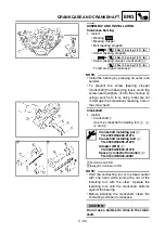 Preview for 444 page of Yamaha YZ250F(V) Owner'S Service Manual