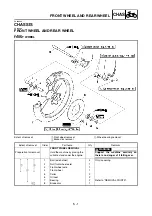 Preview for 460 page of Yamaha YZ250F(V) Owner'S Service Manual