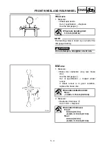 Preview for 466 page of Yamaha YZ250F(V) Owner'S Service Manual