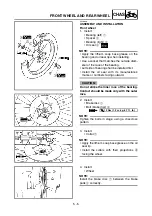 Preview for 468 page of Yamaha YZ250F(V) Owner'S Service Manual