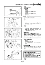 Preview for 486 page of Yamaha YZ250F(V) Owner'S Service Manual