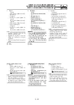 Preview for 499 page of Yamaha YZ250F(V) Owner'S Service Manual