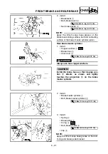 Preview for 500 page of Yamaha YZ250F(V) Owner'S Service Manual