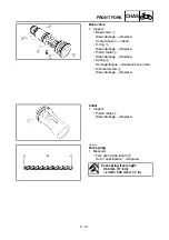 Preview for 520 page of Yamaha YZ250F(V) Owner'S Service Manual