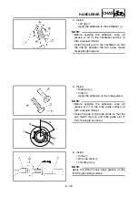 Preview for 550 page of Yamaha YZ250F(V) Owner'S Service Manual