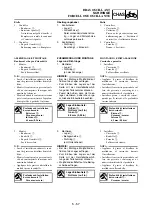 Preview for 573 page of Yamaha YZ250F(V) Owner'S Service Manual