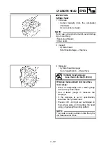 Preview for 324 page of Yamaha YZ250F(W) Owner'S Service Manual