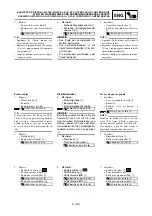 Preview for 385 page of Yamaha YZ250F(W) Owner'S Service Manual