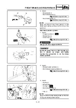 Preview for 506 page of Yamaha YZ250F(W) Owner'S Service Manual