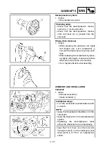 Предварительный просмотр 314 страницы Yamaha YZ250F Owner'S Service Manual