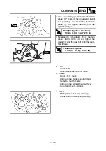 Предварительный просмотр 318 страницы Yamaha YZ250F Owner'S Service Manual