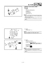 Предварительный просмотр 402 страницы Yamaha YZ250F Owner'S Service Manual