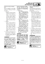 Предварительный просмотр 661 страницы Yamaha YZ250F Owner'S Service Manual