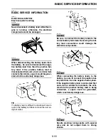 Preview for 23 page of Yamaha YZ250FX 2021 Owner'S Service Manual