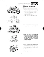 Предварительный просмотр 18 страницы Yamaha YZ250R Service Manual