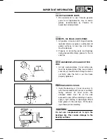 Предварительный просмотр 19 страницы Yamaha YZ250R Service Manual