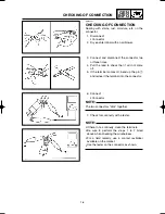 Предварительный просмотр 21 страницы Yamaha YZ250R Service Manual