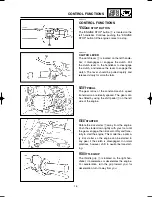 Предварительный просмотр 24 страницы Yamaha YZ250R Service Manual