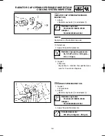 Предварительный просмотр 58 страницы Yamaha YZ250R Service Manual