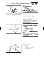 Предварительный просмотр 84 страницы Yamaha YZ250R Service Manual