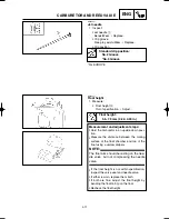 Предварительный просмотр 101 страницы Yamaha YZ250R Service Manual