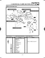 Предварительный просмотр 109 страницы Yamaha YZ250R Service Manual