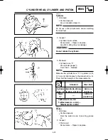 Предварительный просмотр 112 страницы Yamaha YZ250R Service Manual