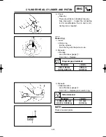 Предварительный просмотр 114 страницы Yamaha YZ250R Service Manual