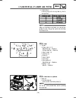 Предварительный просмотр 116 страницы Yamaha YZ250R Service Manual