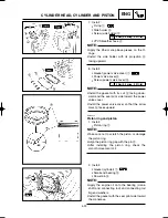 Предварительный просмотр 119 страницы Yamaha YZ250R Service Manual