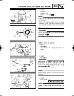 Предварительный просмотр 120 страницы Yamaha YZ250R Service Manual