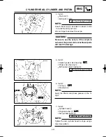 Предварительный просмотр 121 страницы Yamaha YZ250R Service Manual