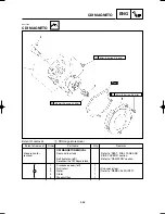 Предварительный просмотр 146 страницы Yamaha YZ250R Service Manual