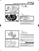 Предварительный просмотр 160 страницы Yamaha YZ250R Service Manual