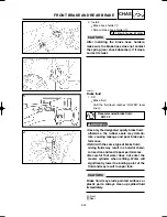 Предварительный просмотр 189 страницы Yamaha YZ250R Service Manual