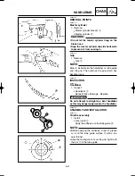 Предварительный просмотр 206 страницы Yamaha YZ250R Service Manual