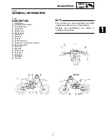 Предварительный просмотр 16 страницы Yamaha YZ250T1 Owner'S Service Manual