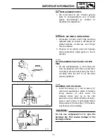 Предварительный просмотр 19 страницы Yamaha YZ250T1 Owner'S Service Manual