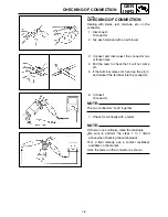 Предварительный просмотр 21 страницы Yamaha YZ250T1 Owner'S Service Manual