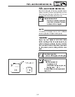 Предварительный просмотр 27 страницы Yamaha YZ250T1 Owner'S Service Manual