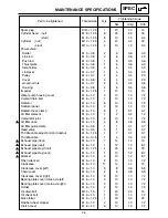 Предварительный просмотр 38 страницы Yamaha YZ250T1 Owner'S Service Manual